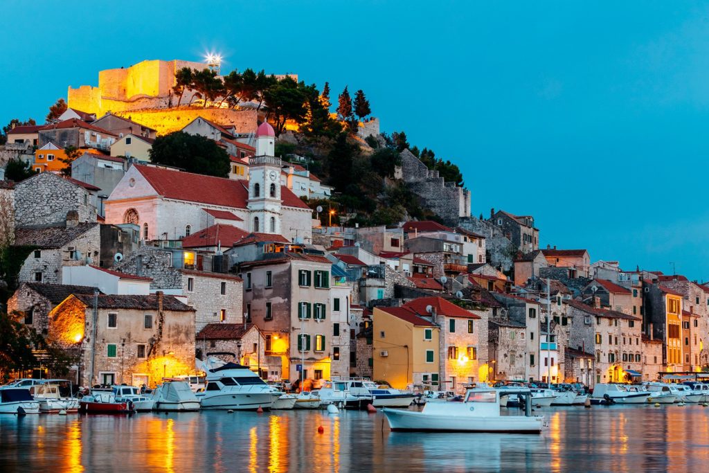 A detailed view of Šibenik