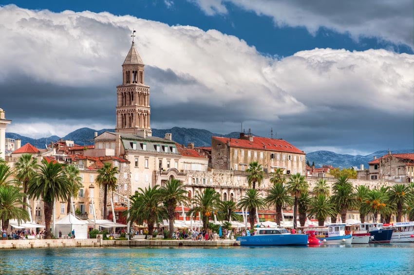 A detailed view of Split