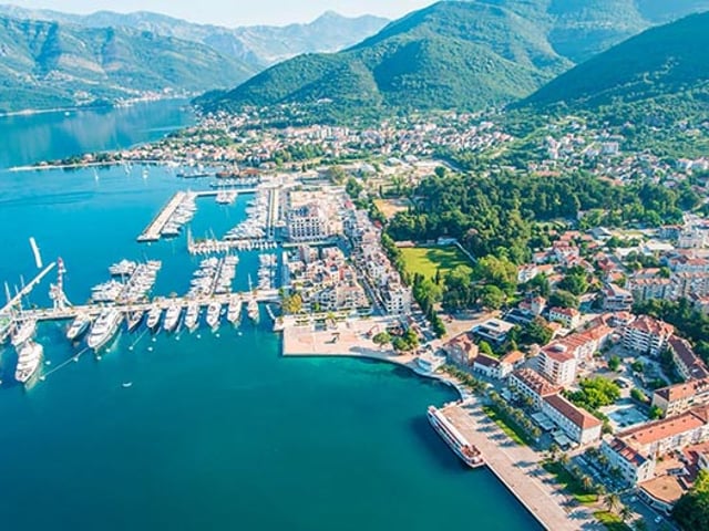 A view of Tivat