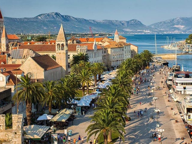 A view of Trogir