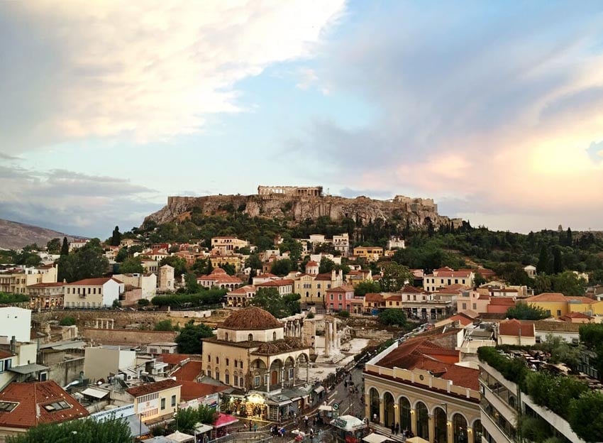The Acropolis in Athens