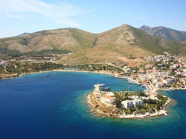 A view of Datça with its pristine beaches