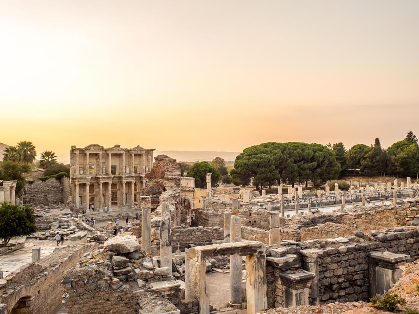 A detailed view of Ephesus