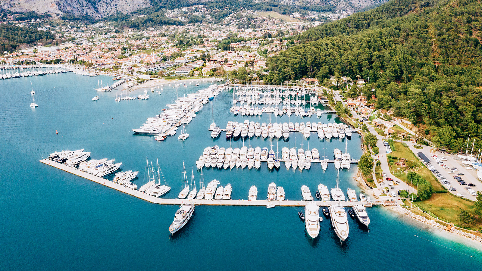 A detailed view of Göcek