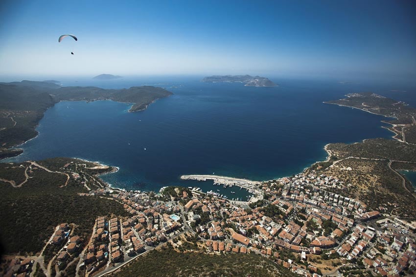A detailed view of Kaş