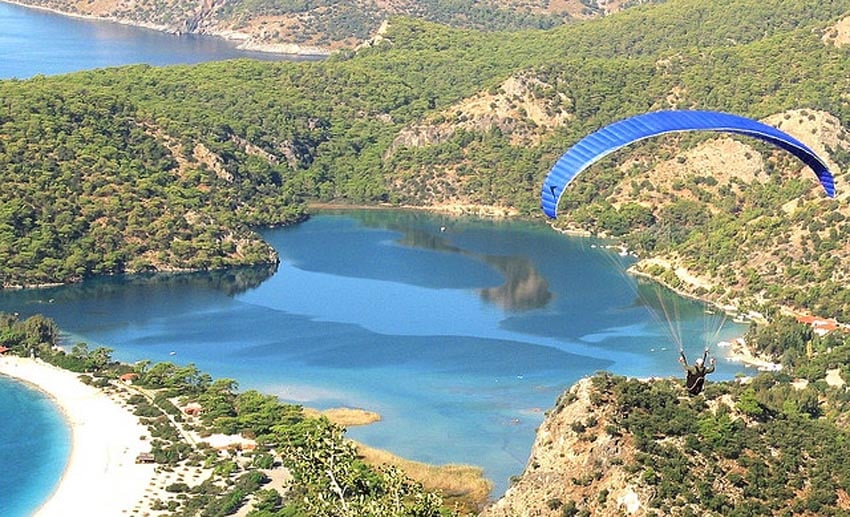 A detailed view of Ölüdeniz
