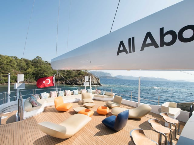 All About You 2 yacht interior or exterior view