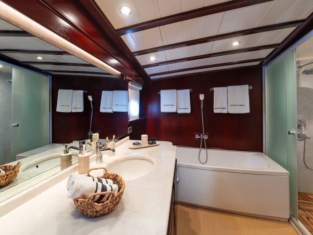 Always Smile yacht interior or exterior view