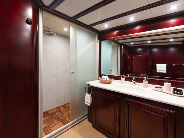 Always Smile yacht interior or exterior view