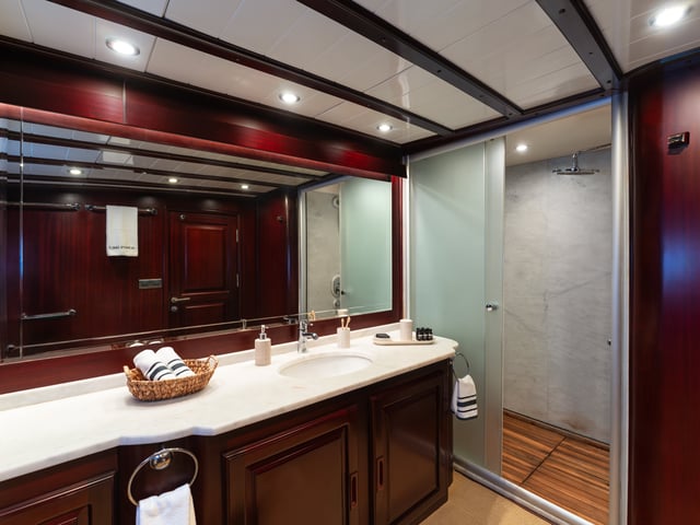Always Smile yacht interior or exterior view