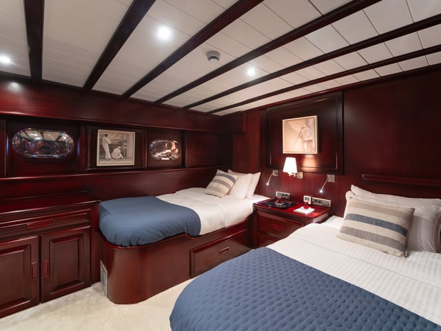 Always Smile yacht interior or exterior view