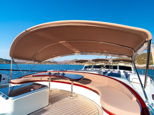 Always Smile yacht interior or exterior view