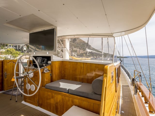 Andeo yacht interior or exterior view