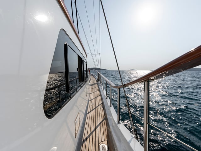 Artemis yacht interior or exterior view