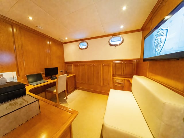 Babylon yacht interior or exterior view