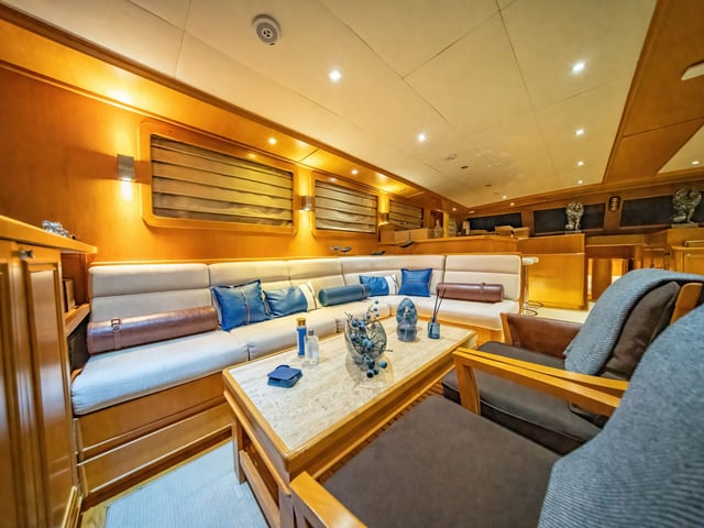 Babylon yacht interior or exterior view
