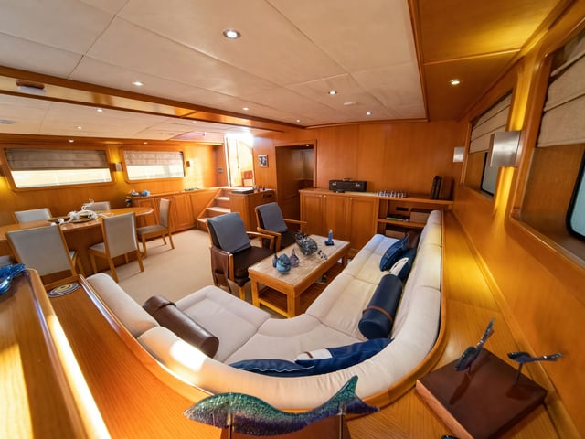 Babylon yacht interior or exterior view