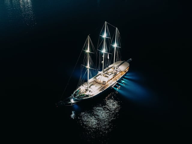 Bella Mare yacht interior or exterior view