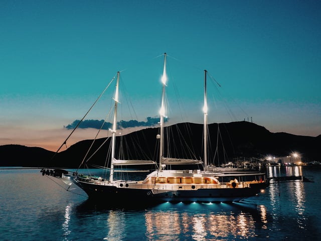 Bella Mare yacht interior or exterior view