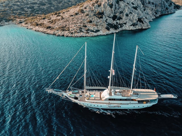Bella Mare yacht interior or exterior view