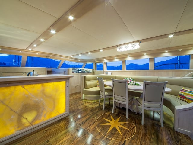 Blue Heaven yacht interior or exterior view