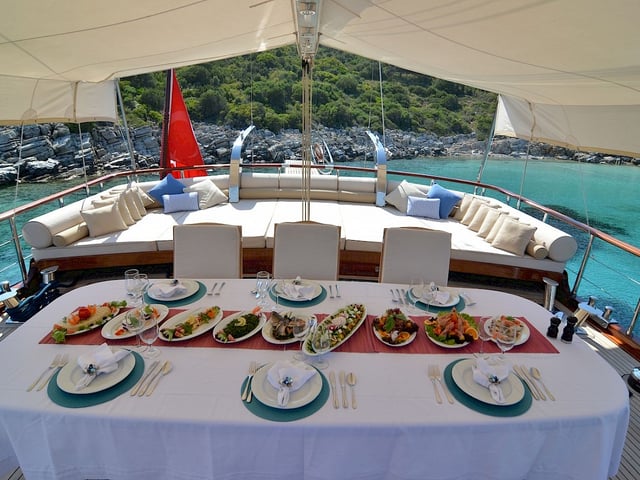 Blue Heaven yacht interior or exterior view