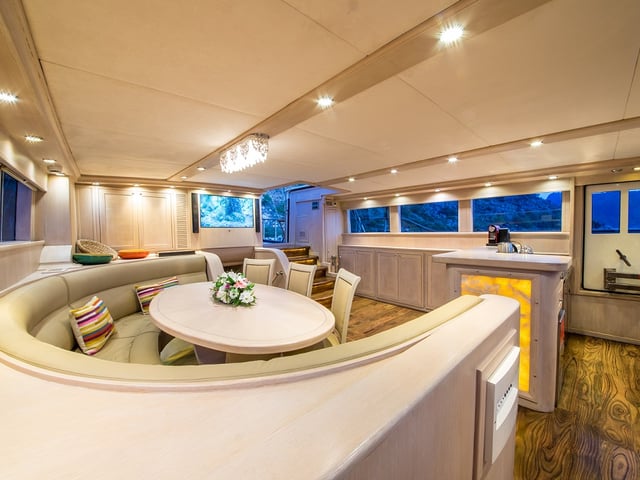 Blue Heaven yacht interior or exterior view