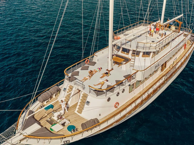 Boreas yacht interior or exterior view