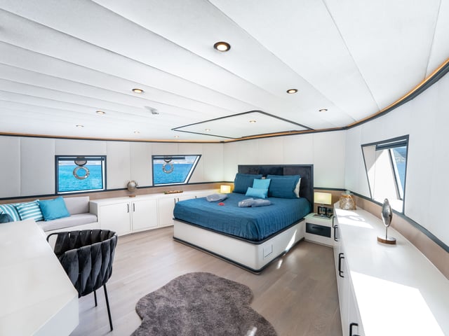 Calm Down yacht interior or exterior view