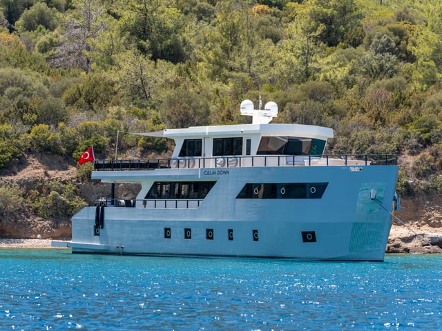 Calm Down yacht interior or exterior view