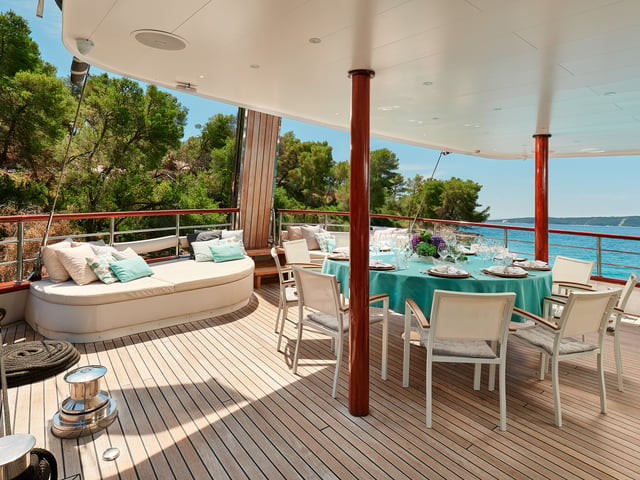 Corsario yacht interior or exterior view