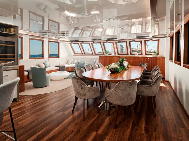 Corsario yacht interior or exterior view