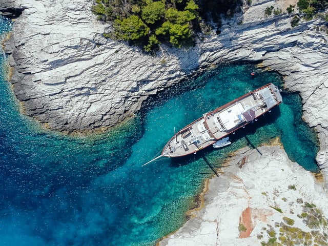 Corsario yacht interior or exterior view