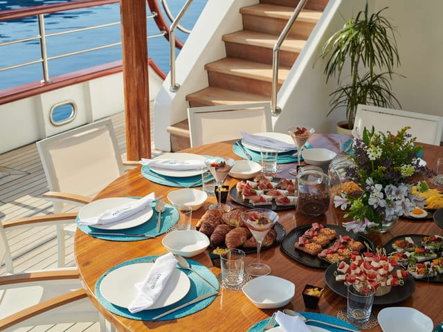 Corsario yacht interior or exterior view