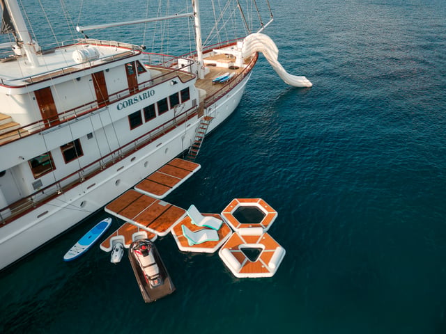 Corsario yacht interior or exterior view