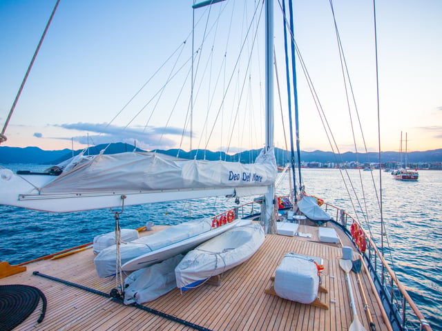 Dea Del Mare yacht interior or exterior view