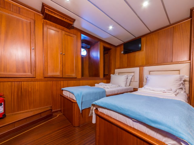 Dea Del Mare yacht interior or exterior view