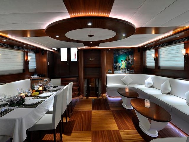 Dolce Mare yacht interior or exterior view