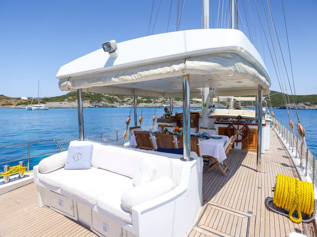 Gazella yacht interior or exterior view