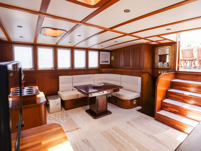 Gazella yacht interior or exterior view