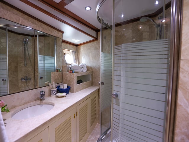 Gazella yacht interior or exterior view