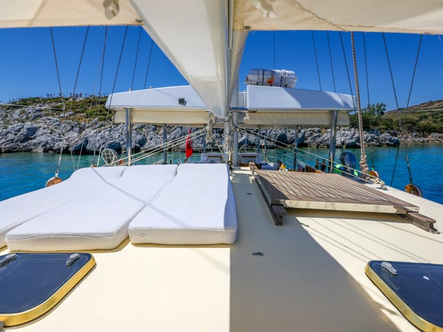Gazella yacht interior or exterior view