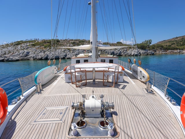 Gazella yacht interior or exterior view