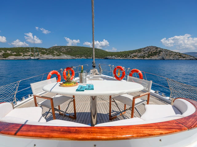 Gazella yacht interior or exterior view