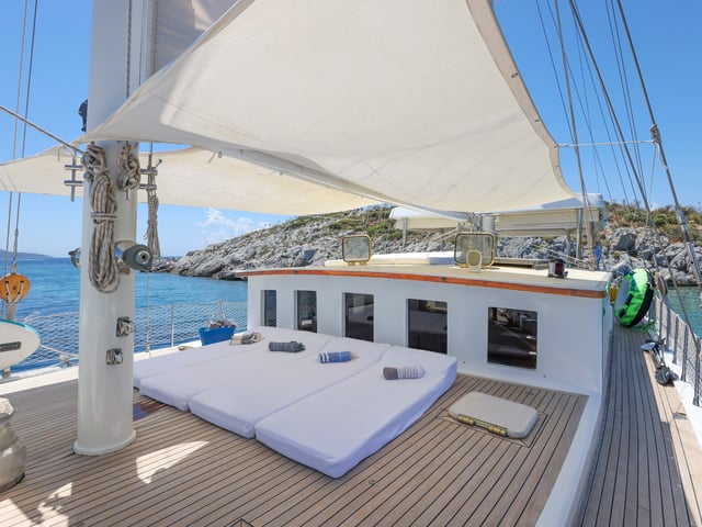 Gazella yacht interior or exterior view