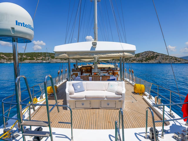 Gazella yacht interior or exterior view