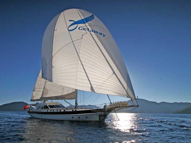 Get Away yacht interior or exterior view