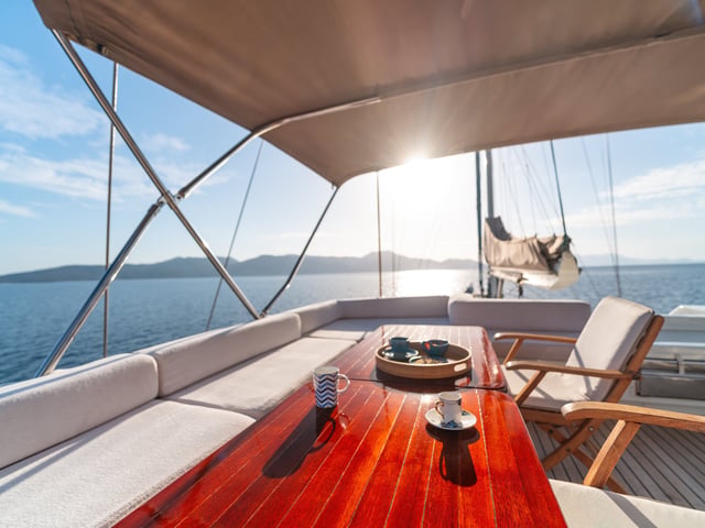 Get Away yacht interior or exterior view