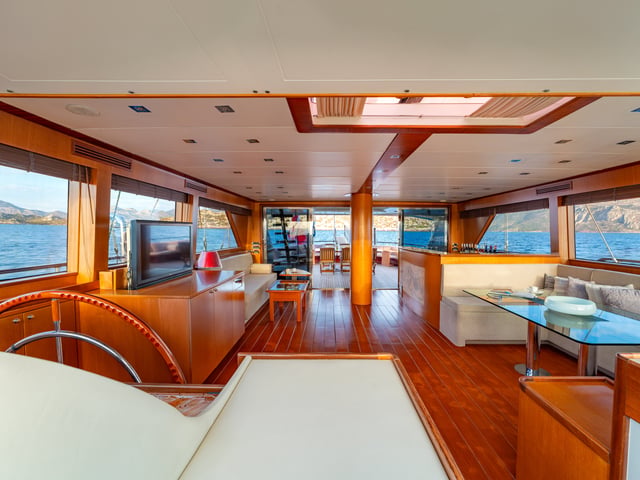 Get Away yacht interior or exterior view