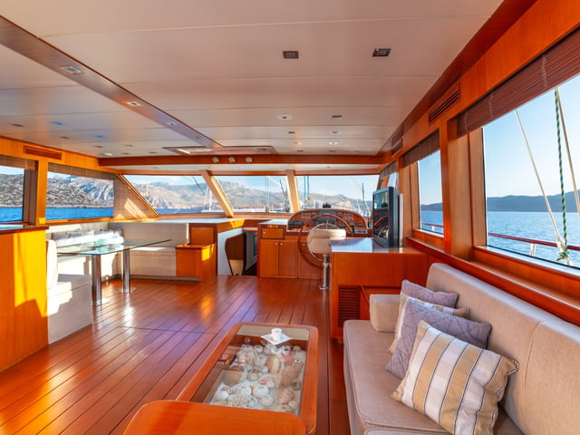 Get Away yacht interior or exterior view